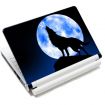 Huado fólie na notebook 12-15.6" Vlk vyjící na měsíc