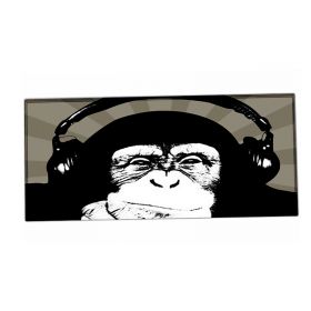 XXL podložka pod myš HUADO DJ šimpanz