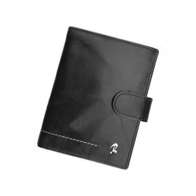 Rovicky pánská kožená peněženka RFID Černá