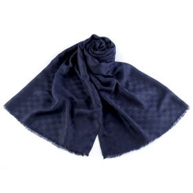 Pánský šátek vzor kostka 180 cm Modrý