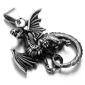 Přívěsek z chirurgické oceli Welšský drak