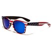 Retro Unisex Sluneční brýle wayfarer USA Modré