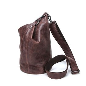 Contacts® pánská kožená taška přes Hruď Efrain