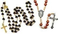 Růžence, svátostky a medailonky